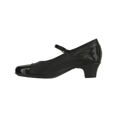 SAS Women's Isabel Pump – Black / Black Patent