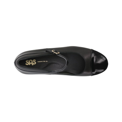 SAS Women's Isabel Pump – Black / Black Patent