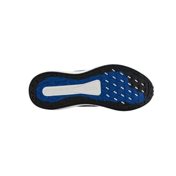 Kizik Men's Freedom Run Hands-Free Sneakers – Lapis Blue/White