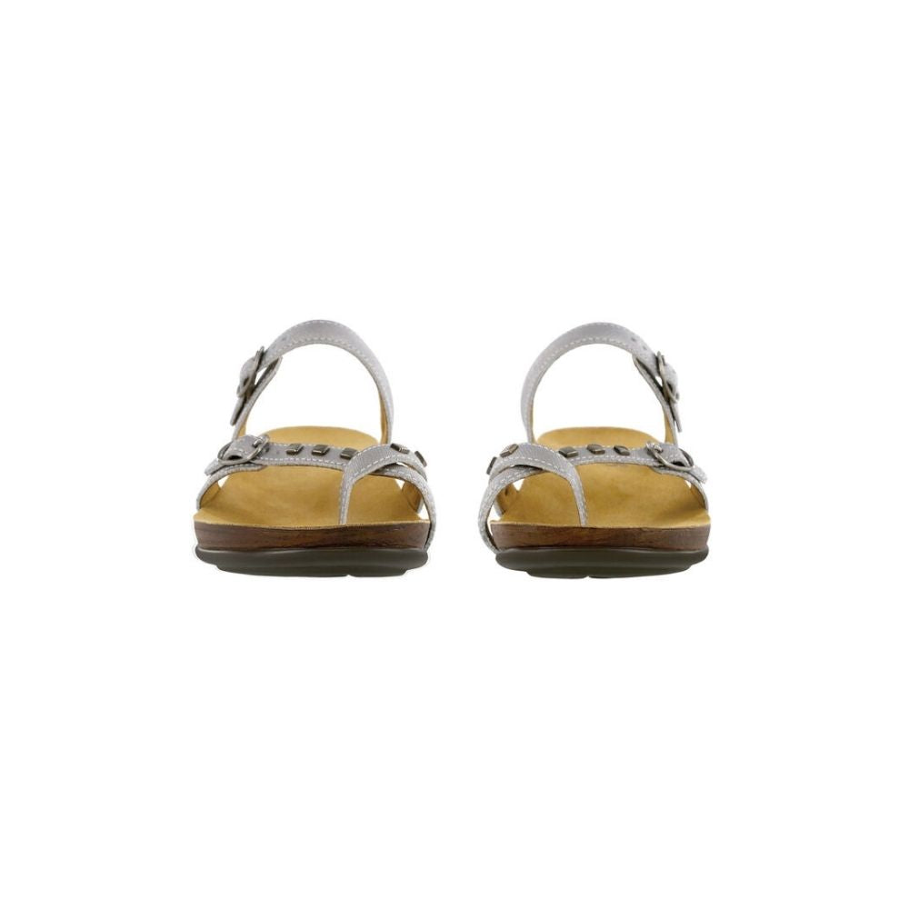 SAS Women’s Jett Toe Loop Slide - Sandal - Steel 5