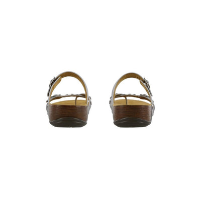 SAS Women’s Jett Toe Loop Slide - Sandal - Steel 6