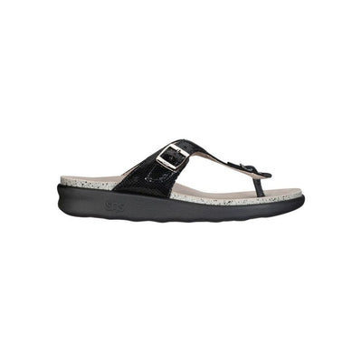 SAS Women’s Sanibel Sandal Ergonomic Comfort Slide - Black Snake 2
