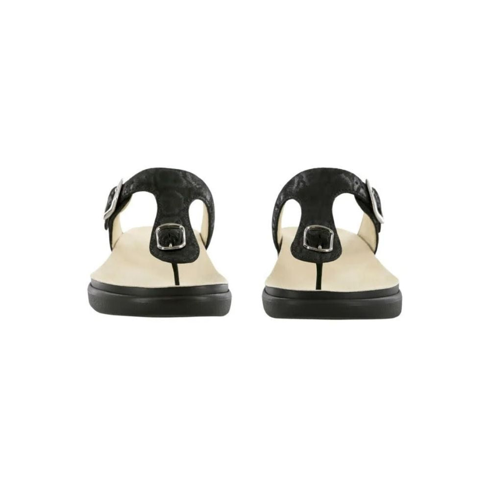 SAS Women’s Sanibel Sandal Ergonomic Comfort Slide - Black Snake 4