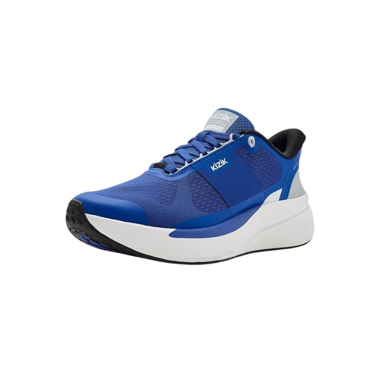 Kizik Men's Freedom Run Hands-Free Sneakers – Lapis Blue/White