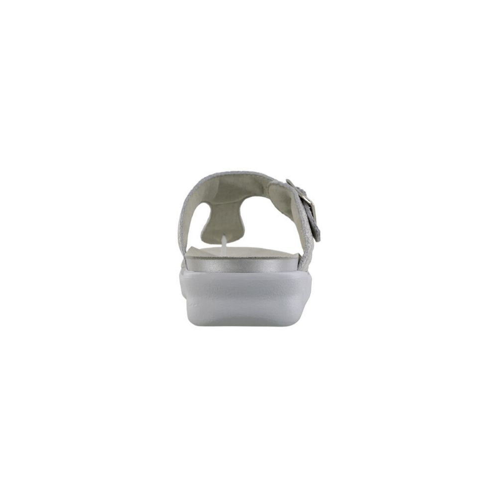 SAS Women’s Sanibel Leather Comfort Sandal – Plata 4
