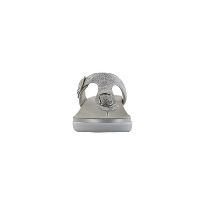 SAS Women’s Sanibel Leather Comfort Sandal – Plata 3