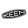 Black and white logo of the brand 'Keen' on a white background