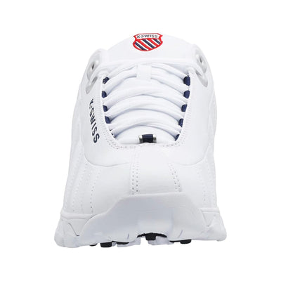 K-Swiss Men's ST329 CMF White/Navy/Red Sneaker 4