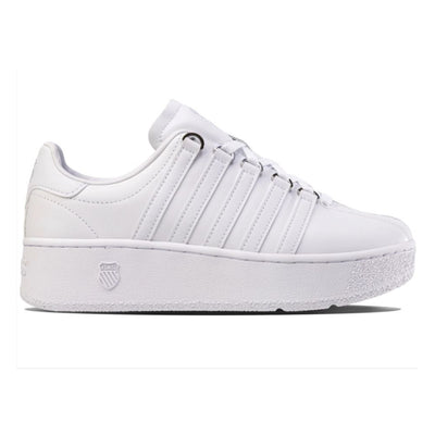 K-Swiss Women's Classic VN Platform White / White Sneaker 1