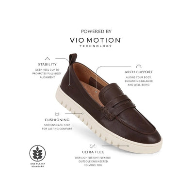 Vionic Women's Uptown Loafer Sand Suede Shoes 8