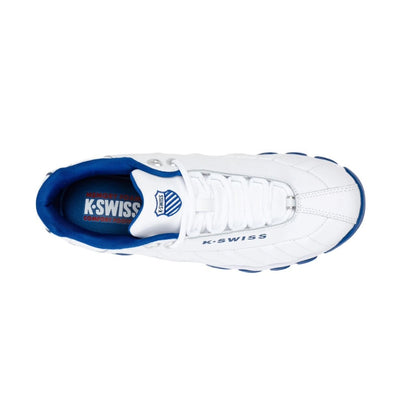 K-Swiss Men's ST329 CMF White / Classic blue XW 2