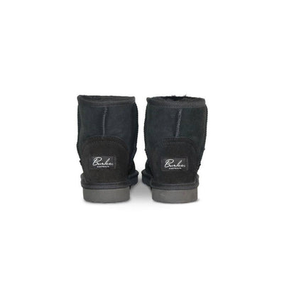 Burlee Australia Women's Classic Mini Sheepskin Boots - Black 3
