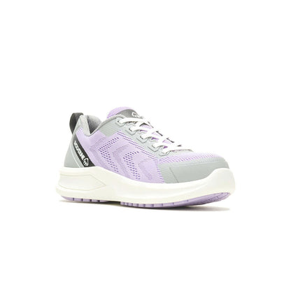 Wolverine Women's Bolt DuraShocks Knit CarbonMax Lavender Work Shoe 2