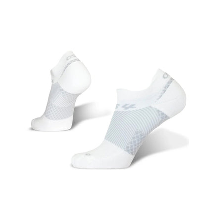 OS1st Plantar Fasciitis Socks No Show White 1