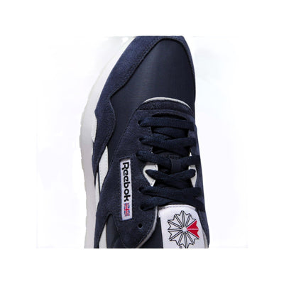 Reebok Men's Classic Nylon Shoes Vector Navy/Ftwr White 5