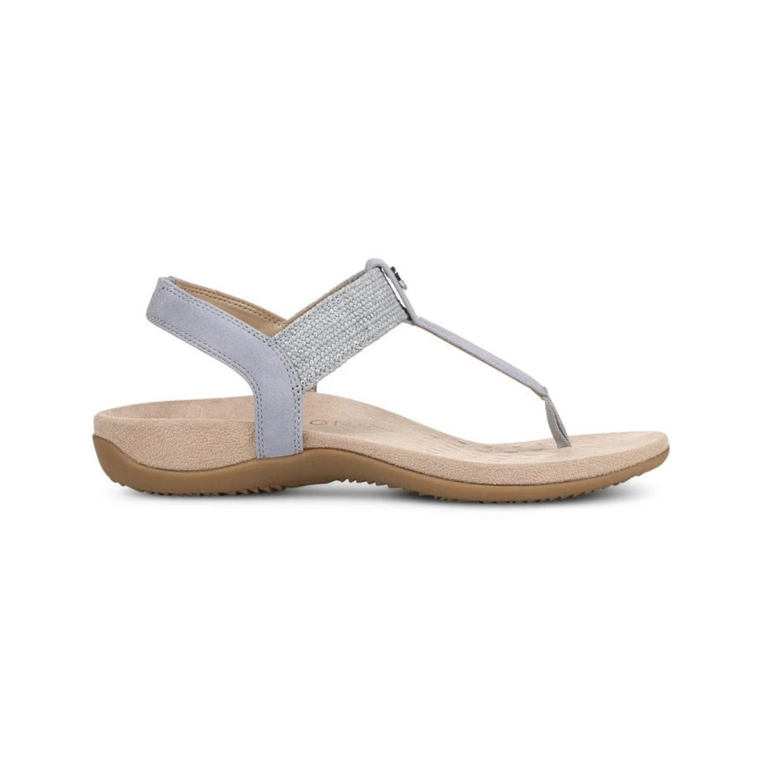 Vionic Brea Toe Post Slingback Sandal Blue Mist I9863L5404 1