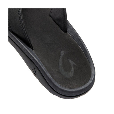 Olukai Men's Ohana Best Selling Beach Sandals Black