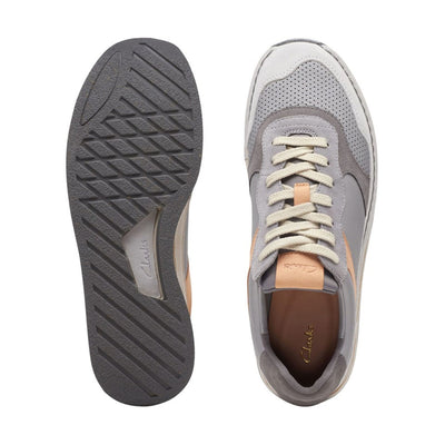 Clarks Men's Craft Run Tor Grey Sneaker