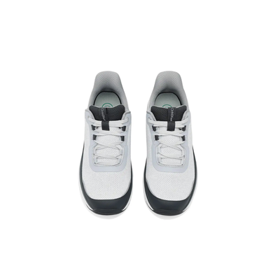 Orthofeet Shoe Journey Men’s Hands-Free Sneaker - Gray/Black - Structured Slip-On 6
