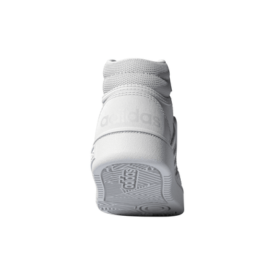 Adidas Hoops Mid 3.0 AC I Kids Basketball Sneakers White Silver - back view