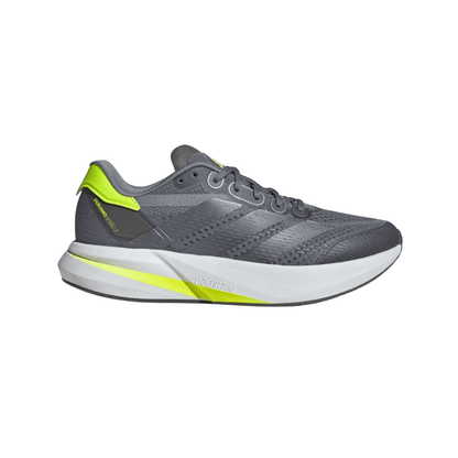 Adidas Men's Duramo Speed 2 Running Shoes - Grey / Iron Metallic / Lucid Lemon 1