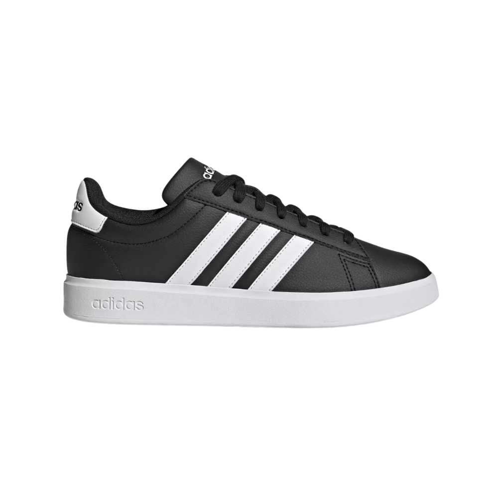 Adidas Men’s Grand Court 2.0 Tennis Sneakers – Black/White GW9196 1