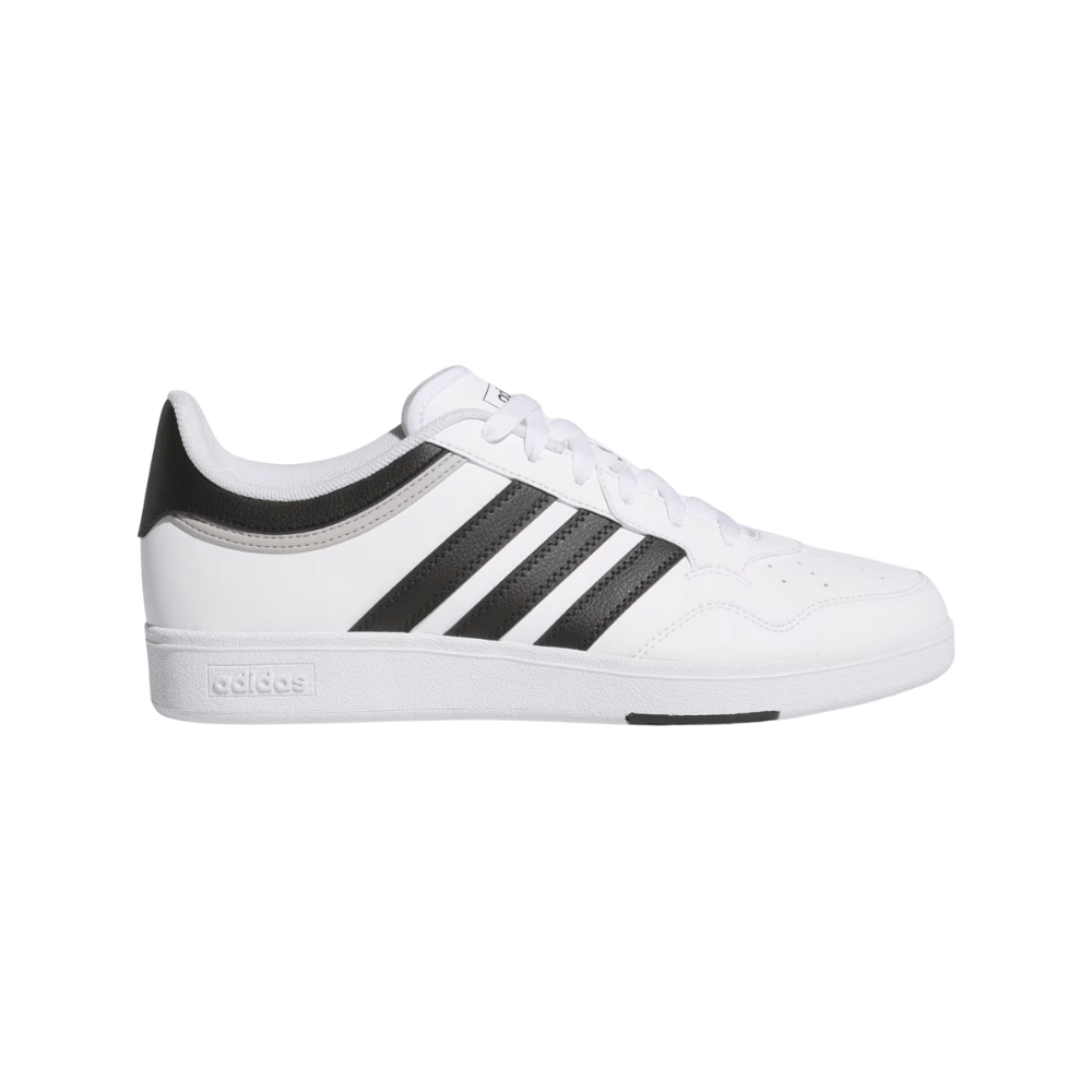 Adidas Mens Hoops 4.0 Shoes Cloud White / Core Black / Grey Two 1