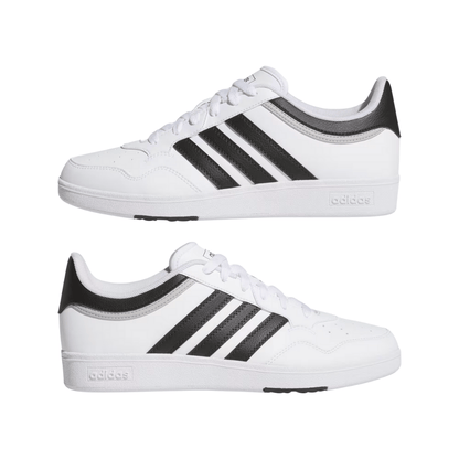 Adidas Mens Hoops 4.0 Shoes Cloud White / Core Black / Grey Two 5