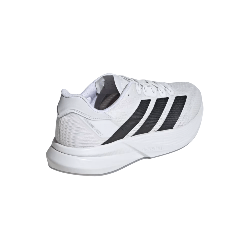 Adidas Unisex Duramo Speed 2 Running Shoes, Cloud White / Core Black / Halo Silver 3