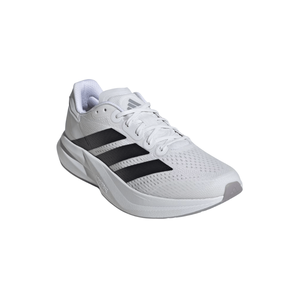 Adidas Unisex Duramo Speed 2 Running Shoes, Cloud White / Core Black / Halo Silver 4