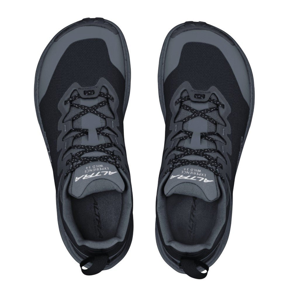 Altra Men's Experience Wild 3+ | Black/Black Trail Running Shoe 3