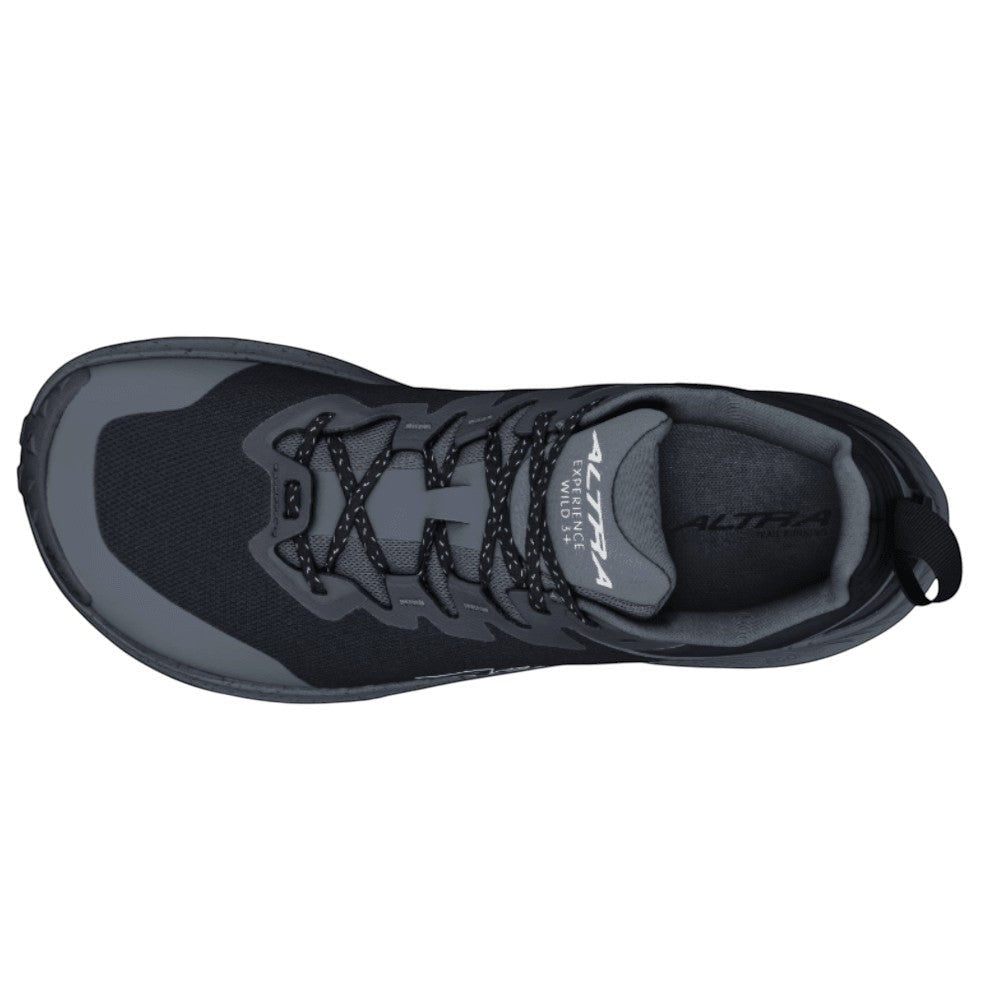 Altra Men's Experience Wild 3+ | Black/Black Trail Running Shoe 5