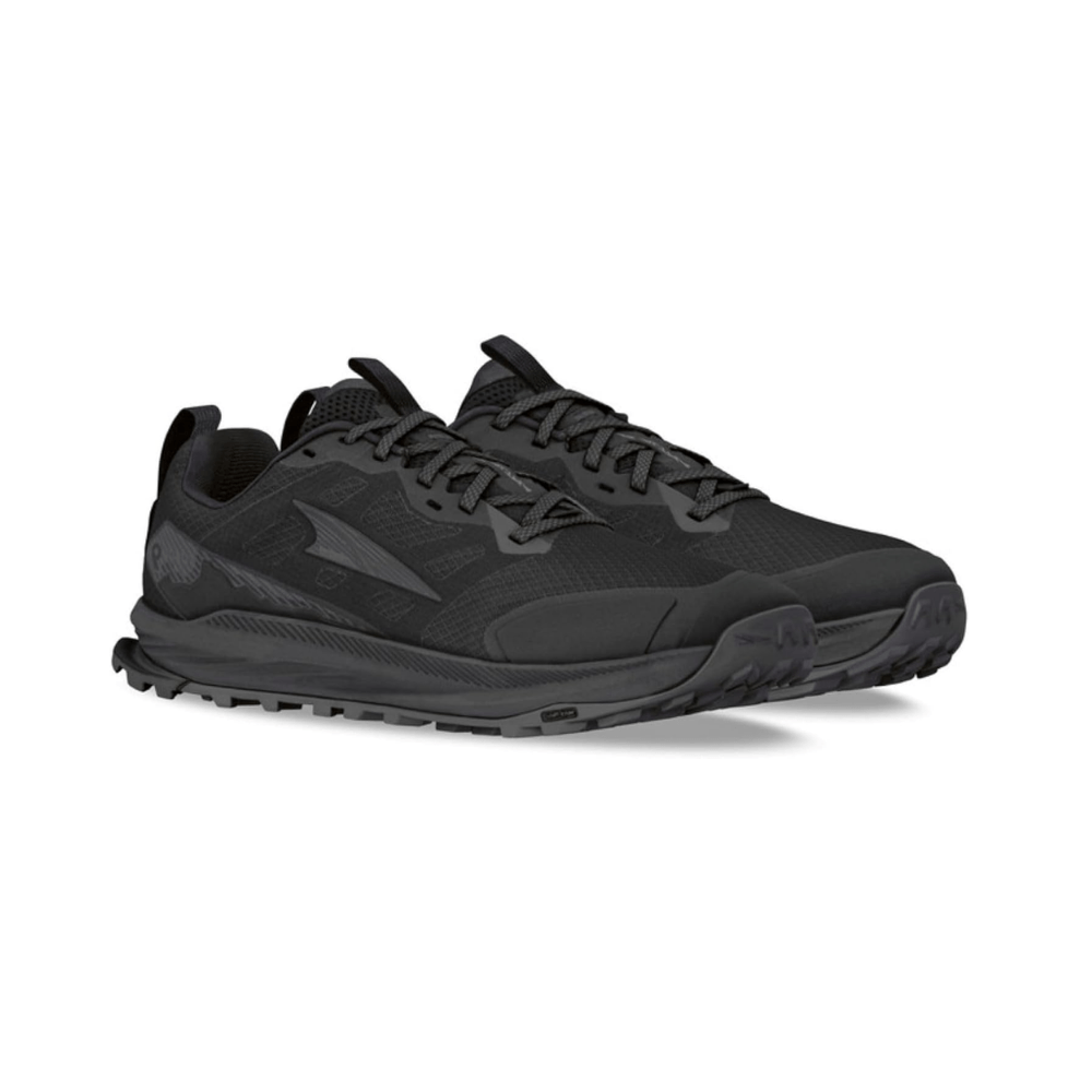 ALTRA Men's Lone Peak 9 Durable Trail Running Shoe - Black Wide 3