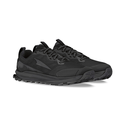 ALTRA Men's Lone Peak 9 Durable Trail Running Shoe - Black Wide 3