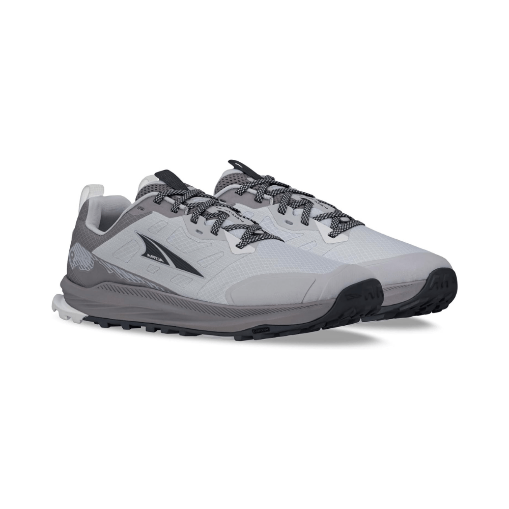 ALTRA Men's Lone Peak 9 Durable Trail Running Shoe - Gray Wide 3