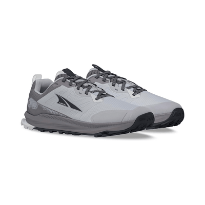ALTRA Men's Lone Peak 9 Durable Trail Running Shoe - Gray Wide 3
