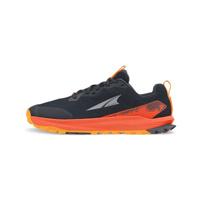 Altra Men's Lone Peak 9 Zero‑Drop Trail Running Shoes - Black/Red 5