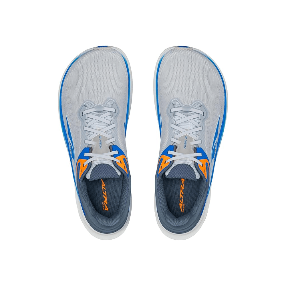 ALTRA Men's Torin 8 Lightweight Running Shoe - Dark Gray /Blue 3