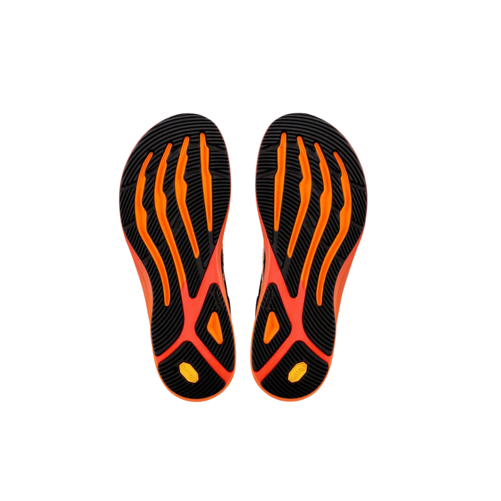 Altra Men's Torin 9 Road Running Shoe - Black / Orange Pop / Coral 5
