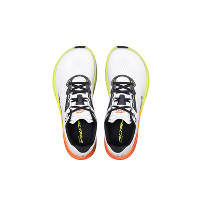 Altra Men's Torin 9 Running Shoe - White / Black / Safety Yellow 4