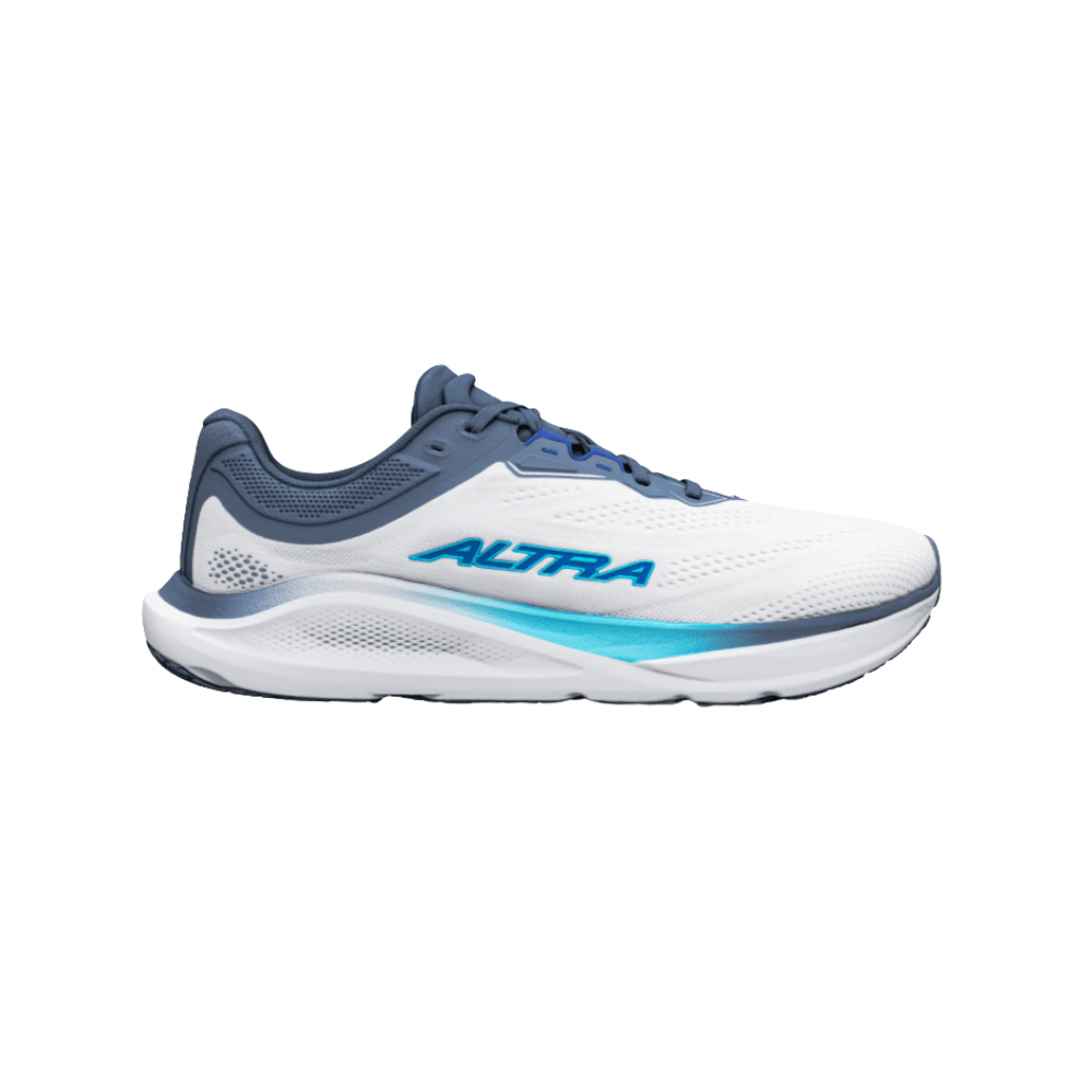 Altra Running Men's Torin ST Road Running Shoes – White / Victorian Blue 1