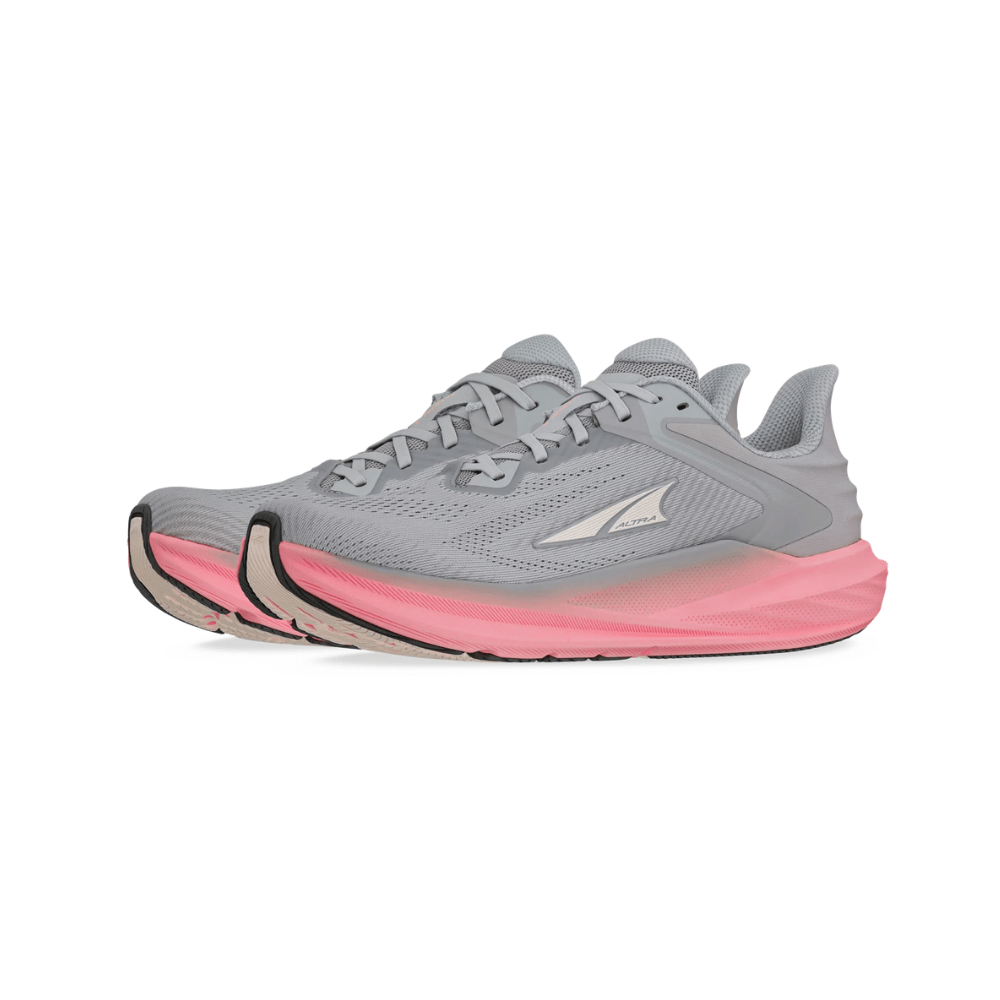 Altra Women's Torin 8 Road Running Shoe - Gray/Pink 4