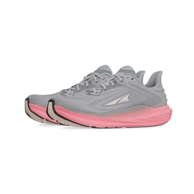 Altra Women's Torin 8 Road Running Shoe - Gray/Pink 4
