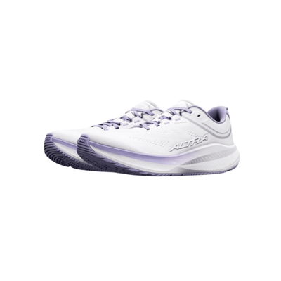 Altra Women's Torin 9 Running Shoe - White/White/Wisteria 4