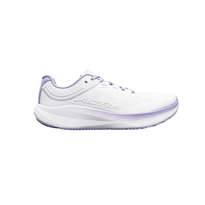 Altra Women's Torin 9 Running Shoe - White/White/Wisteria 1