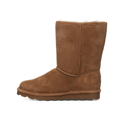 Bearpaw Women's Elle Short Suede Winter Boots - Hickory 3