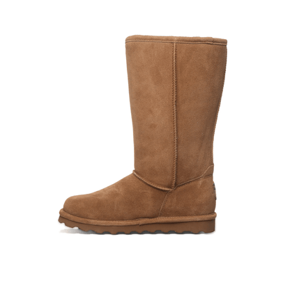 Bearpaw Women's Elle Tall Suede Winter Boots - Hickory 8