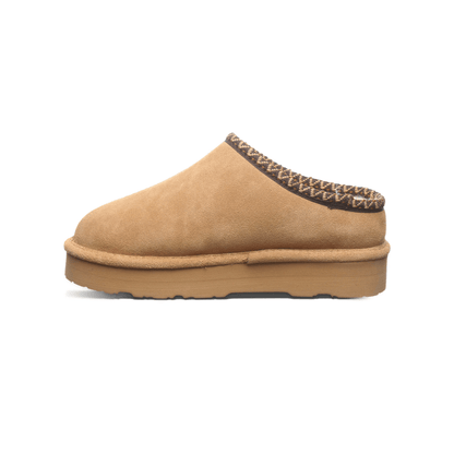 Bearpaw Women's Martis Suede Winter Slipper - Iced Coffee Solid 3