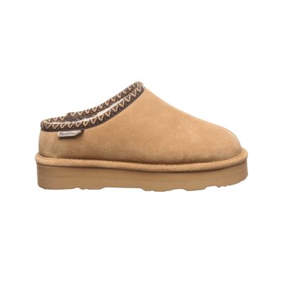 Bearpaw Women's Martis Suede Winter Slipper - Iced Coffee Solid 2