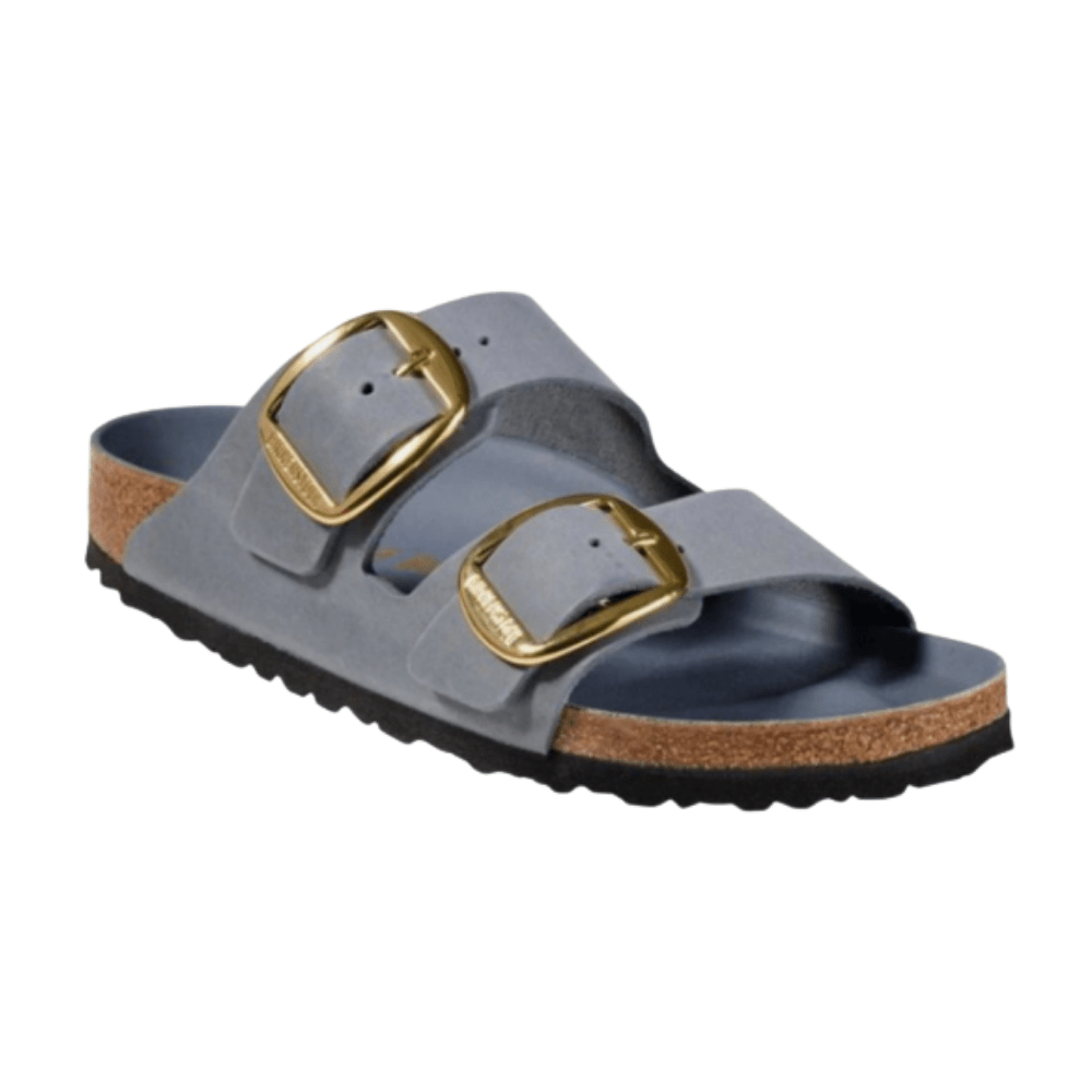 Birkenstock Arizona Big Buckle | Basalt Gray Oiled Leather - Narrow 4